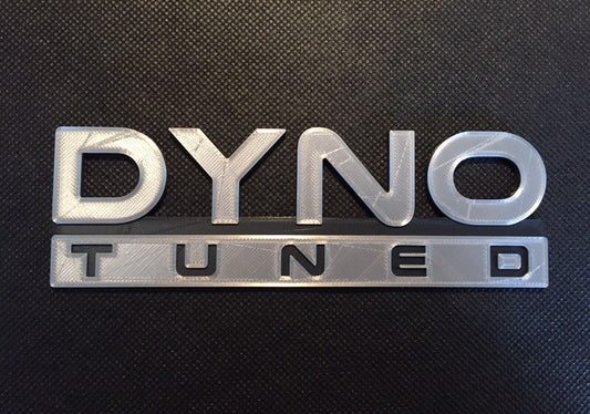 DYNO Tuned Vehicle Trunk badge Emblem