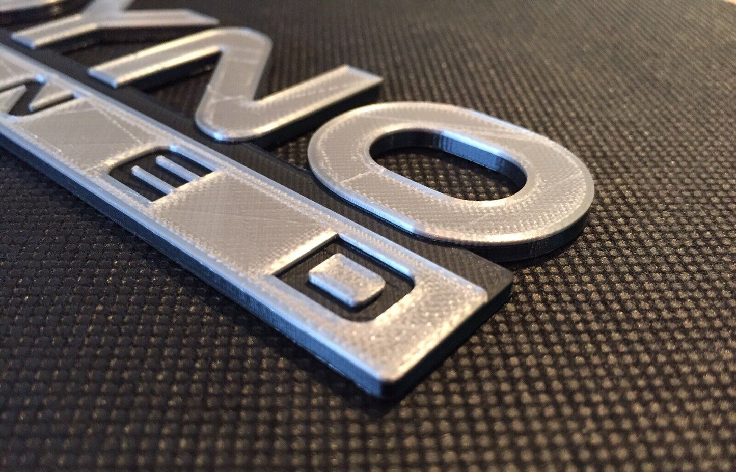 DYNO Tuned Vehicle Trunk badge Emblem