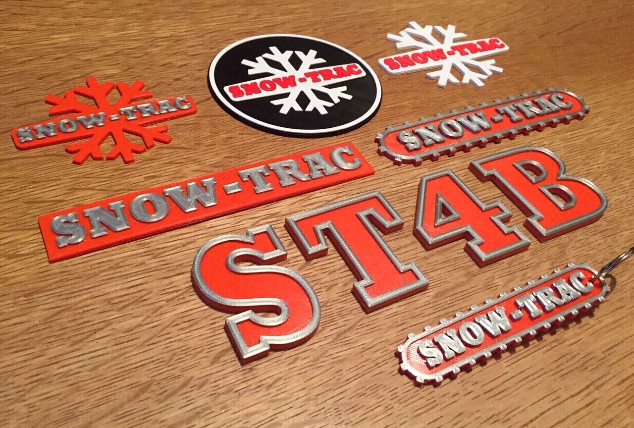 Lesney Aktiv ST4B Snow-Trac Badge