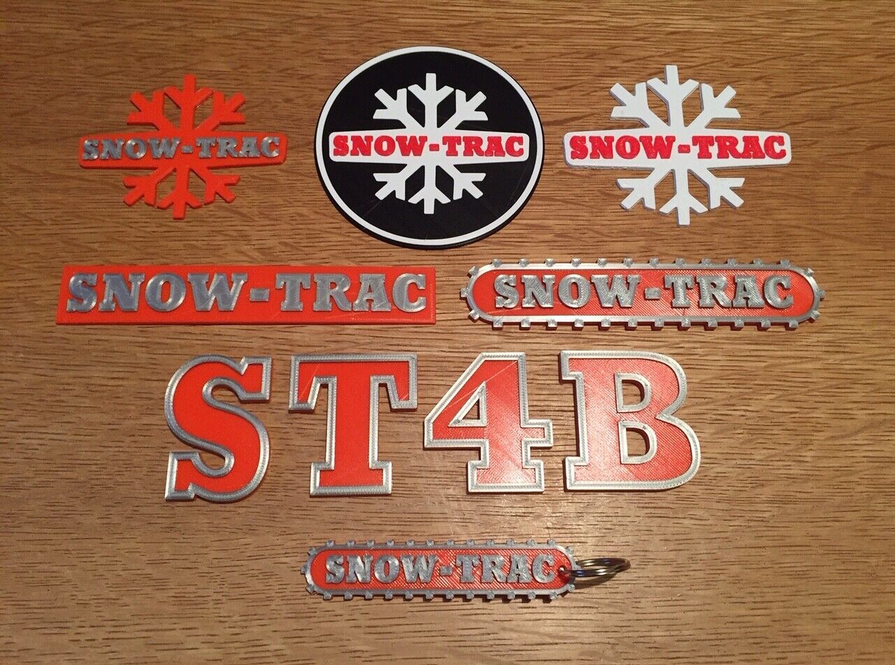 Lesney Aktiv ST4B Snow-Trac Badge