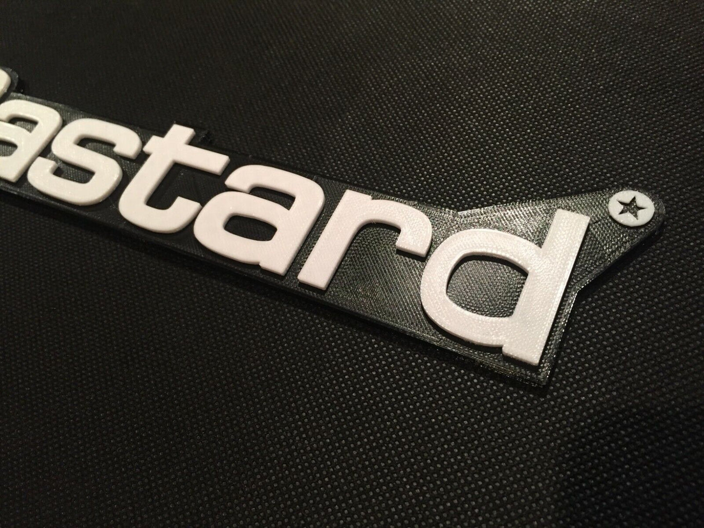 Blackstar Bastard Amplifier Cab Amp Logo Badge Emblem