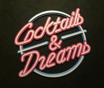 Cocktails & Dreams Badge Emblem