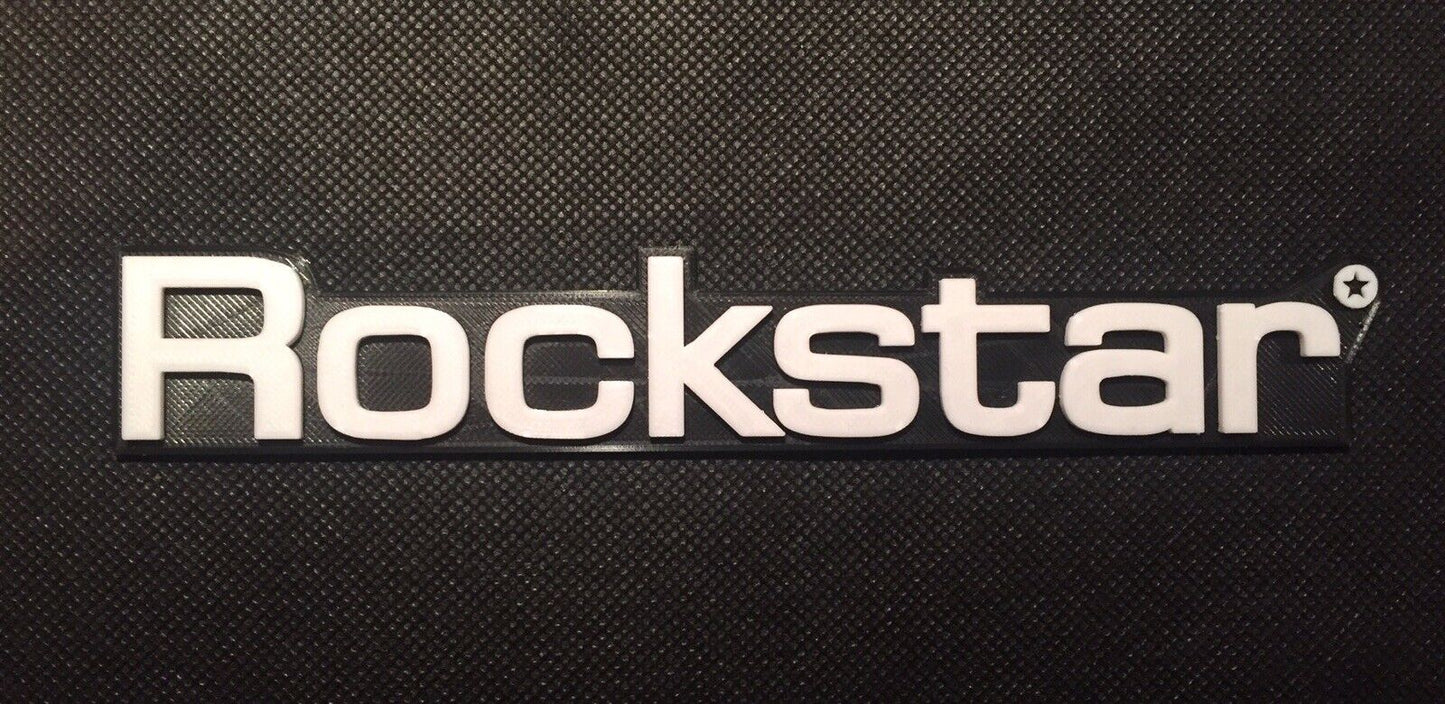 Blackstar Rockstar Amplifier Cab Amp Logo Badge Emblem