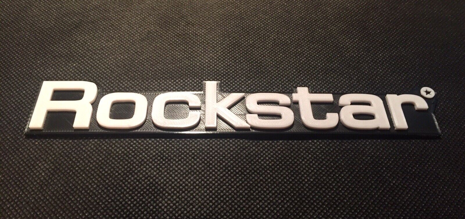 Blackstar Rockstar Amplifier Cab Amp Logo Badge Emblem