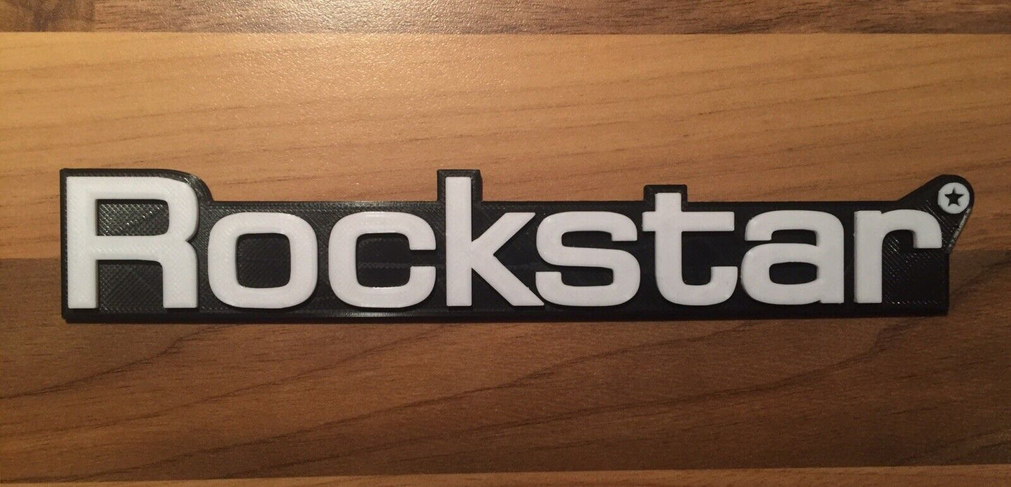 Blackstar Rockstar Amplifier Cab Amp Logo Badge Emblem