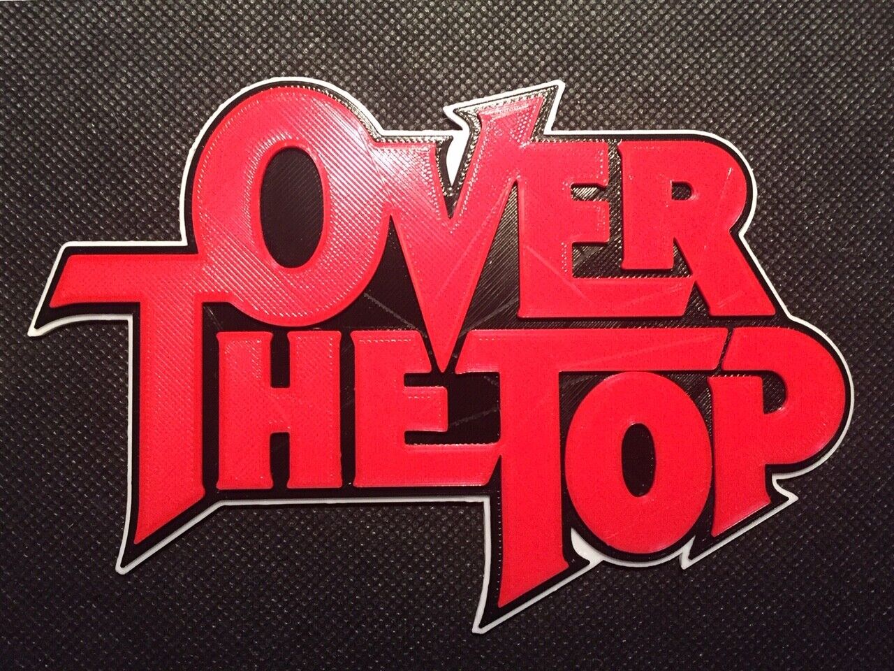 OVER THE TOP Move Logo Badge Emblem