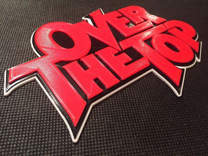 OVER THE TOP Move Logo Badge Emblem