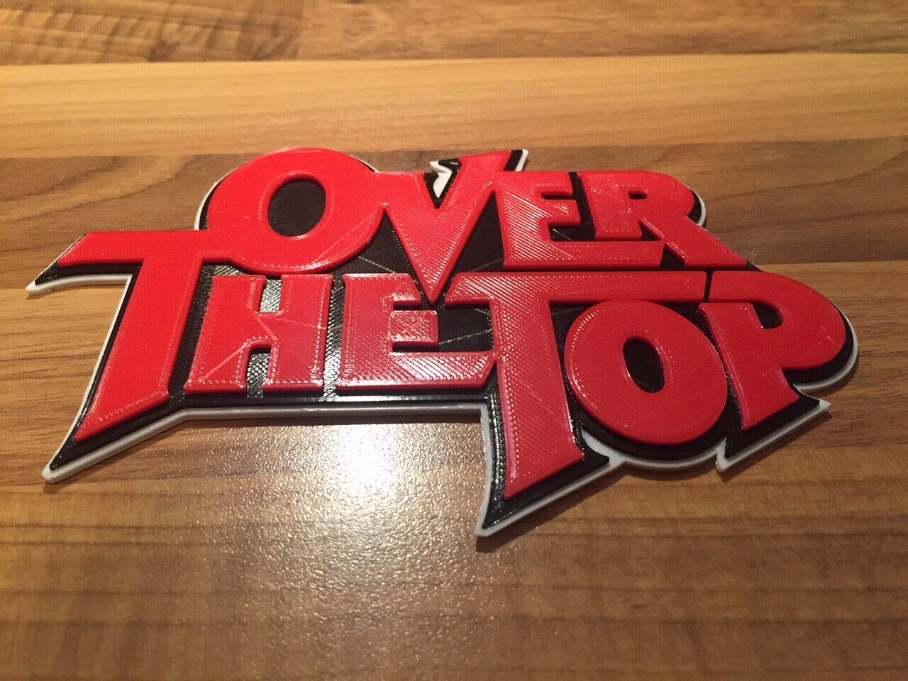 OVER THE TOP Move Logo Badge Emblem