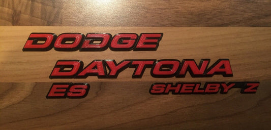 Dodge Daytona Shelby EZ Badge 