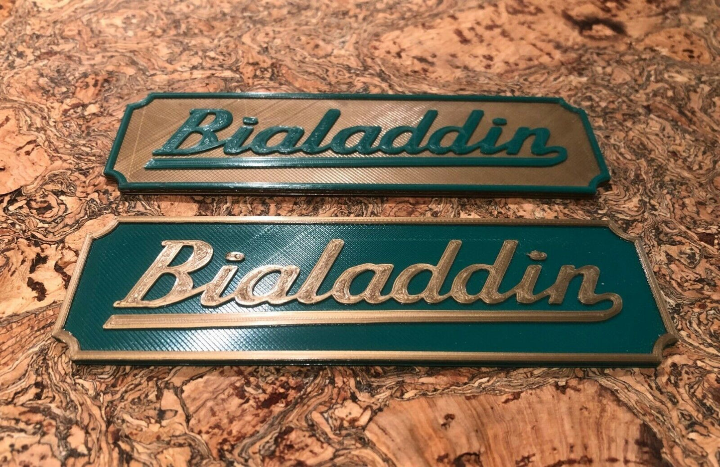 Bialaddin Pressure Lamp Badge Emblem