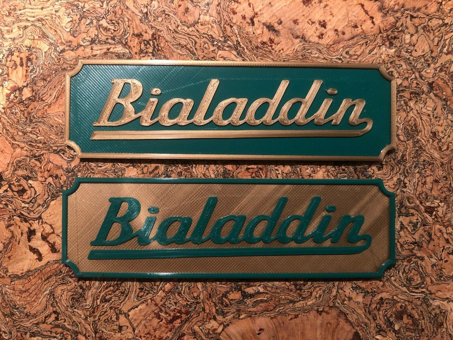 Bialaddin Pressure Lamp Badge Emblem