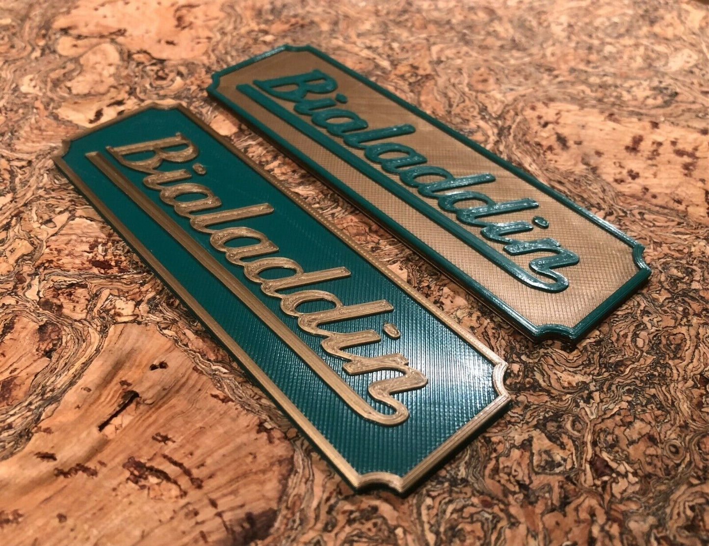 Bialaddin Pressure Lamp Badge Emblem