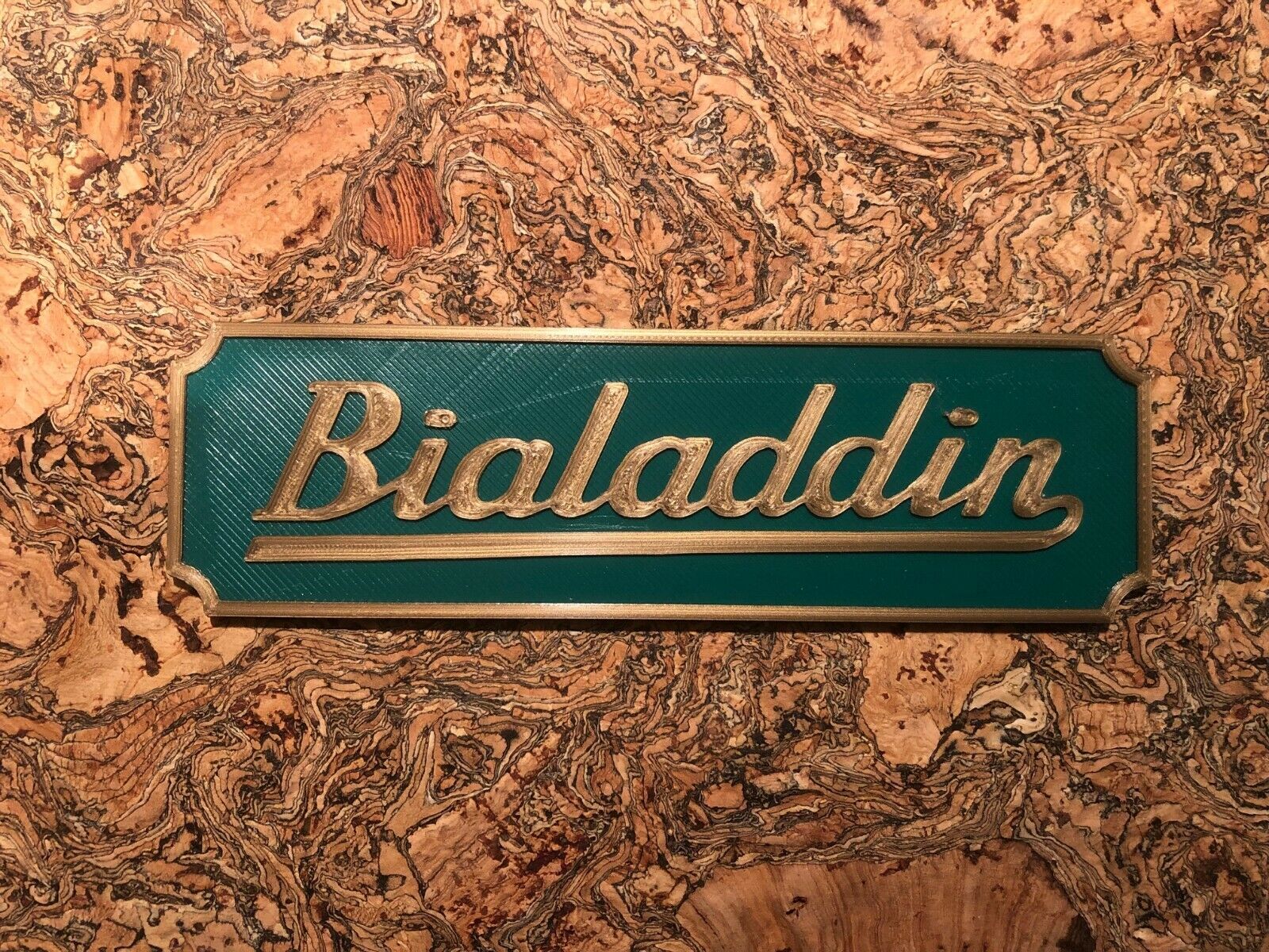 Bialaddin Pressure Lamp Badge Emblem