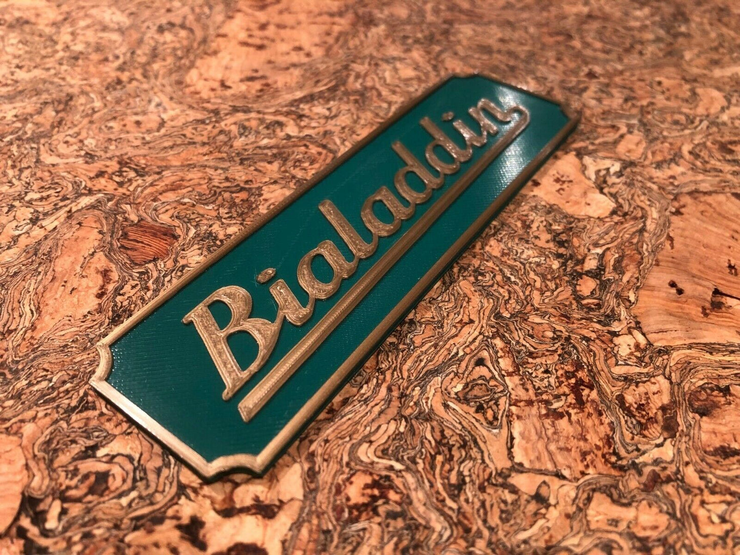 Bialaddin Pressure Lamp Badge Emblem