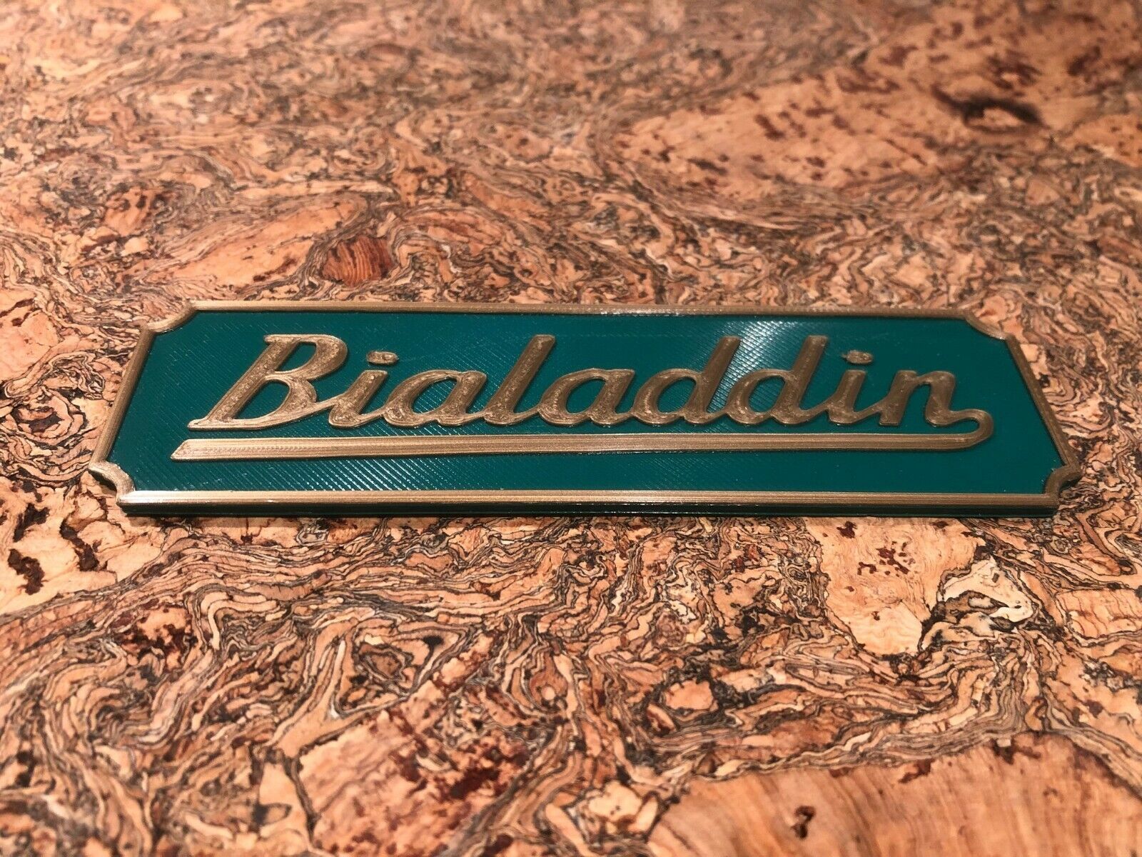 Bialaddin Pressure Lamp Badge Emblem