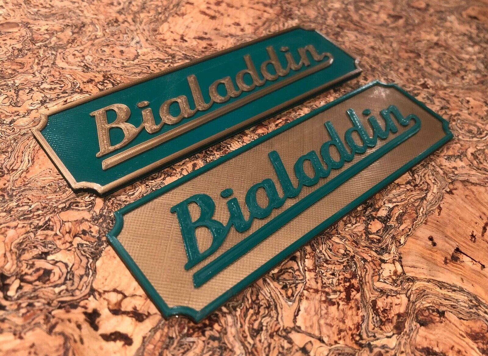 Bialaddin Pressure Lamp Badge Emblem