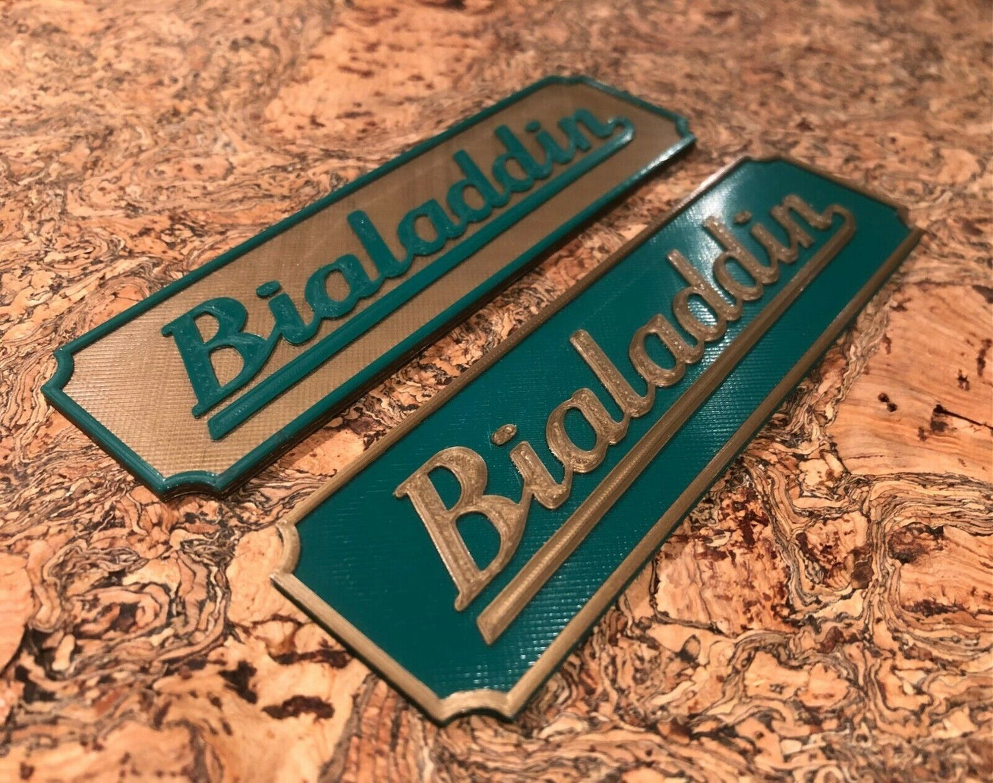 Bialaddin Pressure Lamp Badge Emblem