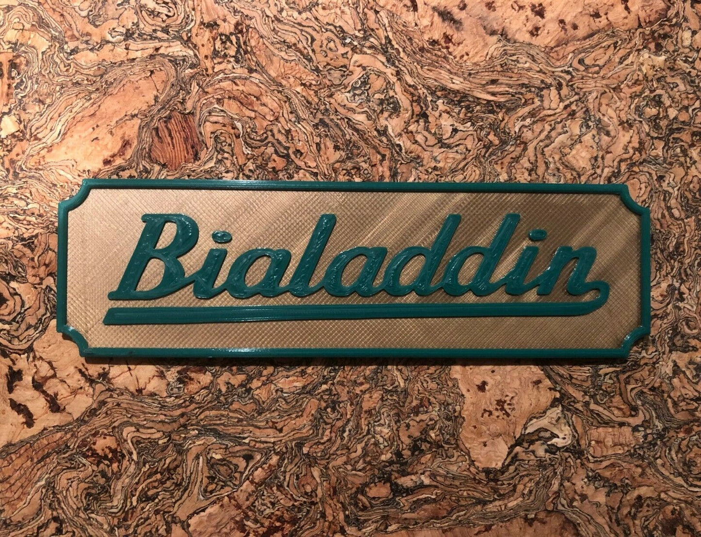 Bialaddin Pressure Lamp Badge Emblem