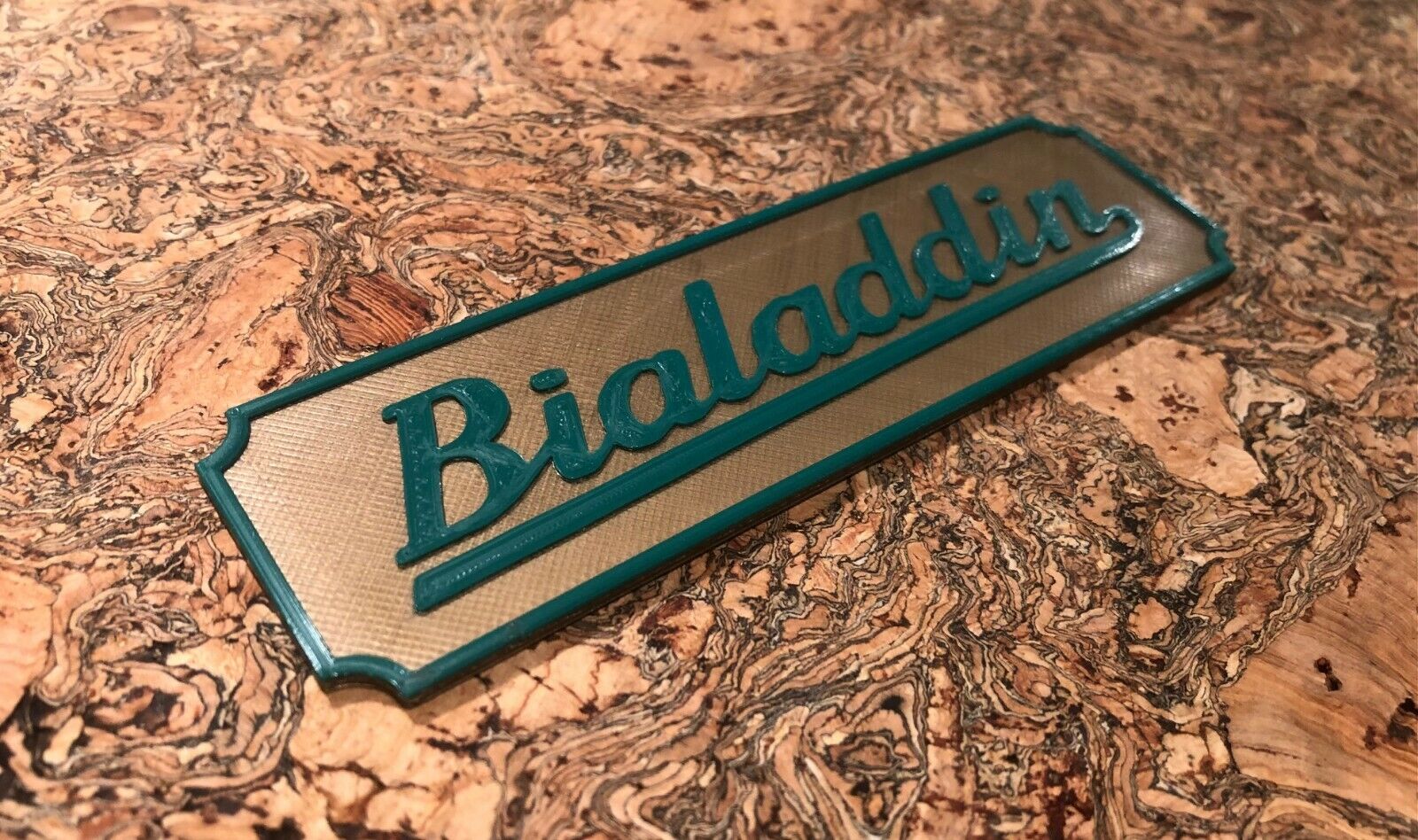 Bialaddin Pressure Lamp Badge Emblem