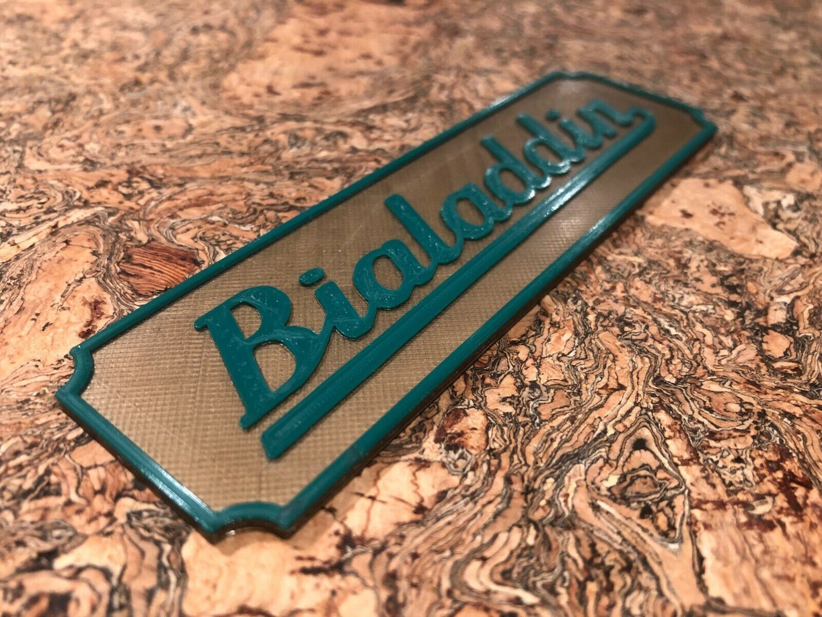 Bialaddin Pressure Lamp Badge Emblem