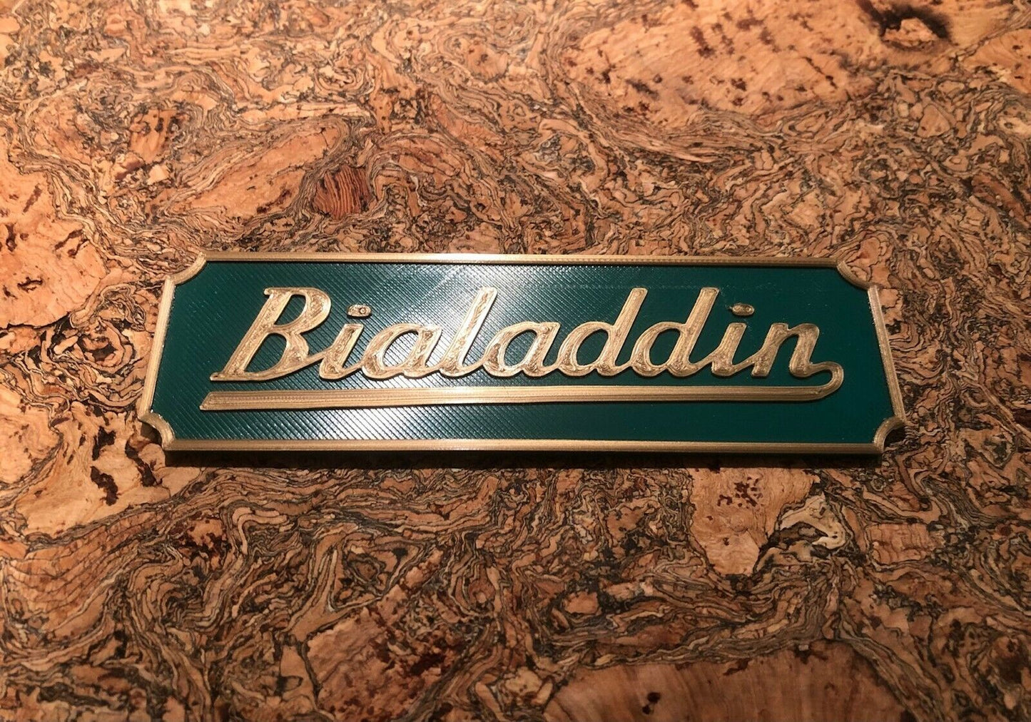 Bialaddin Pressure Lamp Badge Emblem