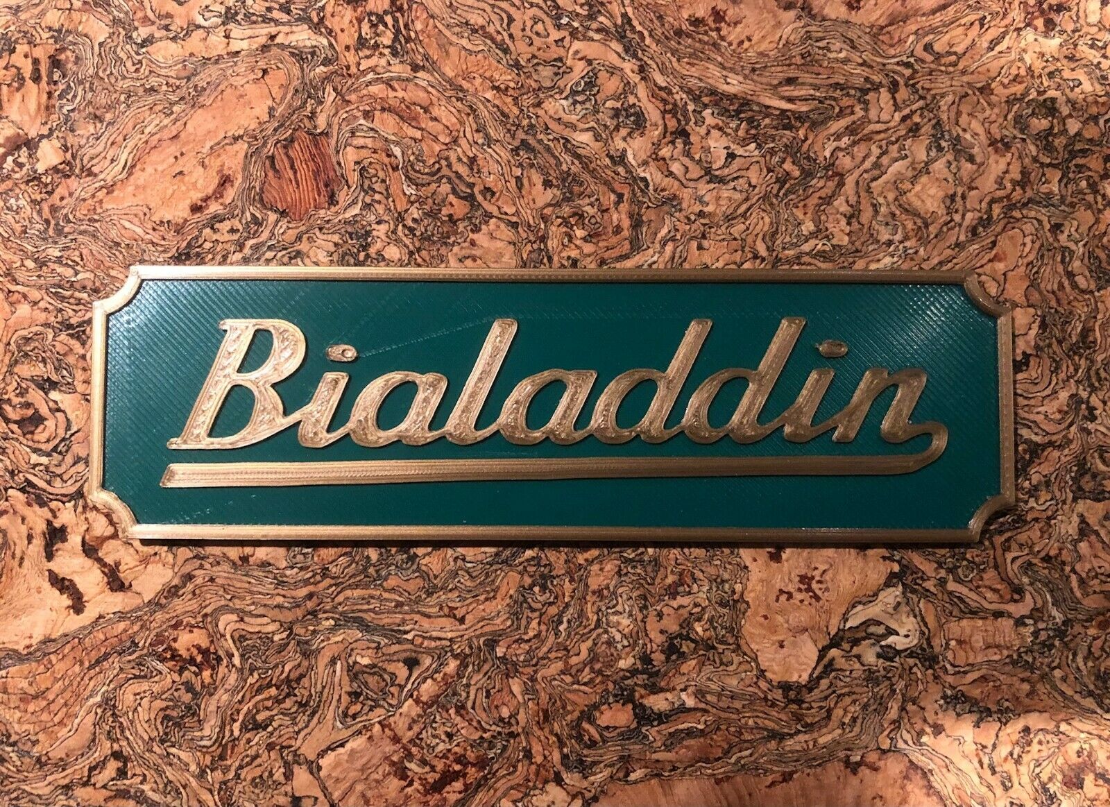 Bialaddin Pressure Lamp Badge Emblem