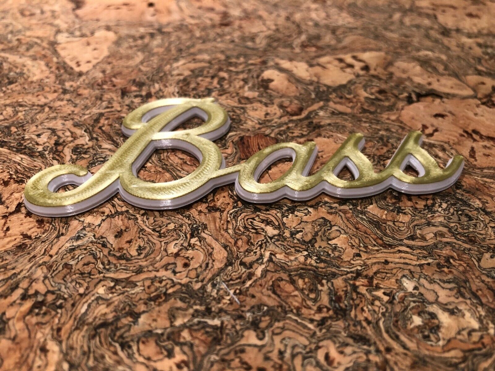 Marshall Bass Amplifier Badge Emblem