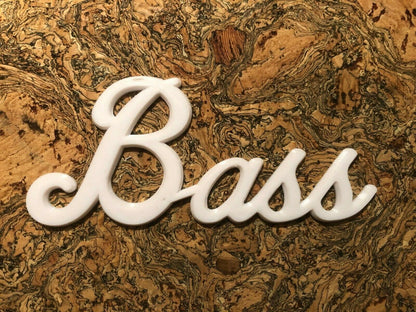 Marshall Bass Amplifier Badge Emblem