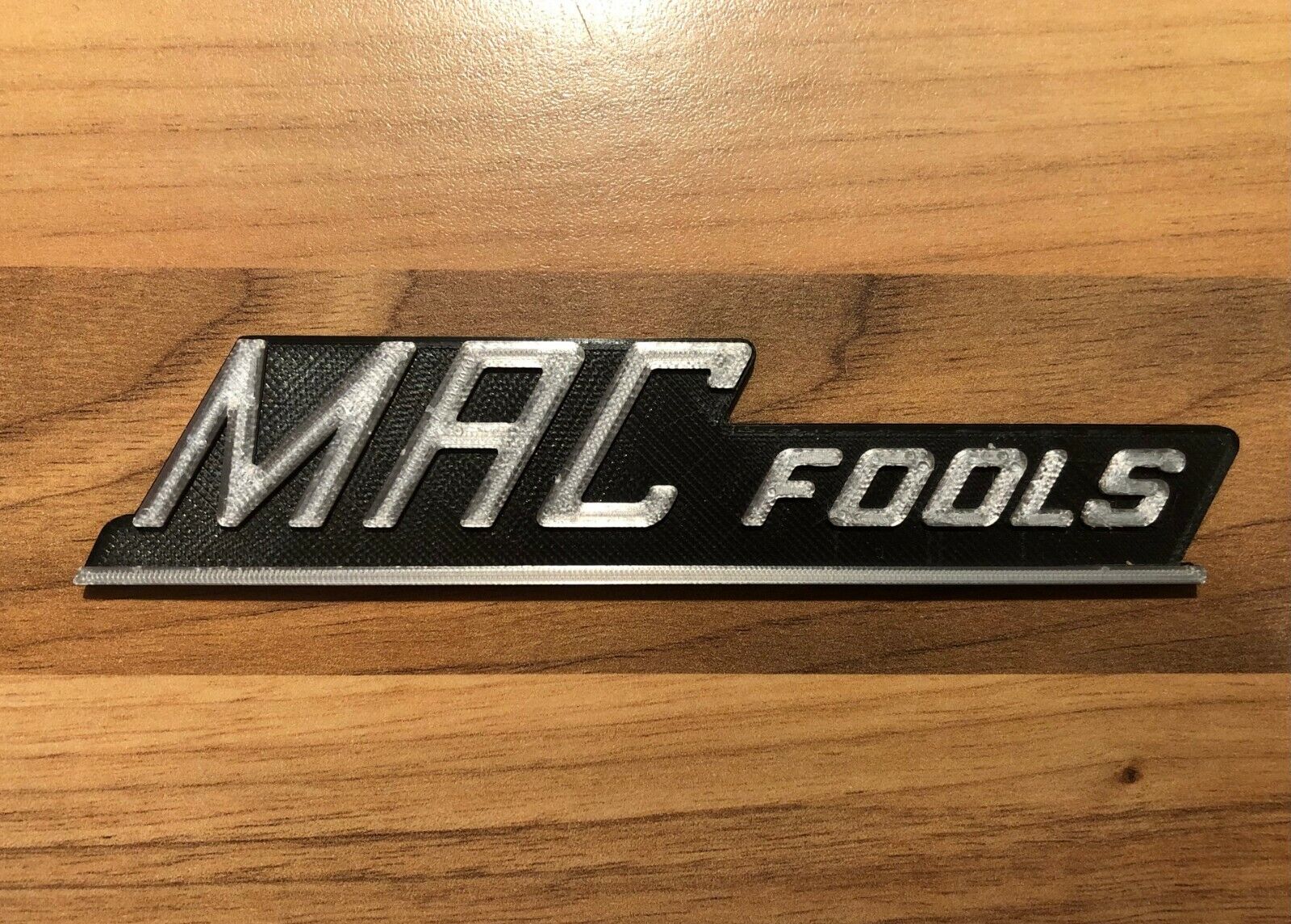 Mac Fools Tools Badge Emblem