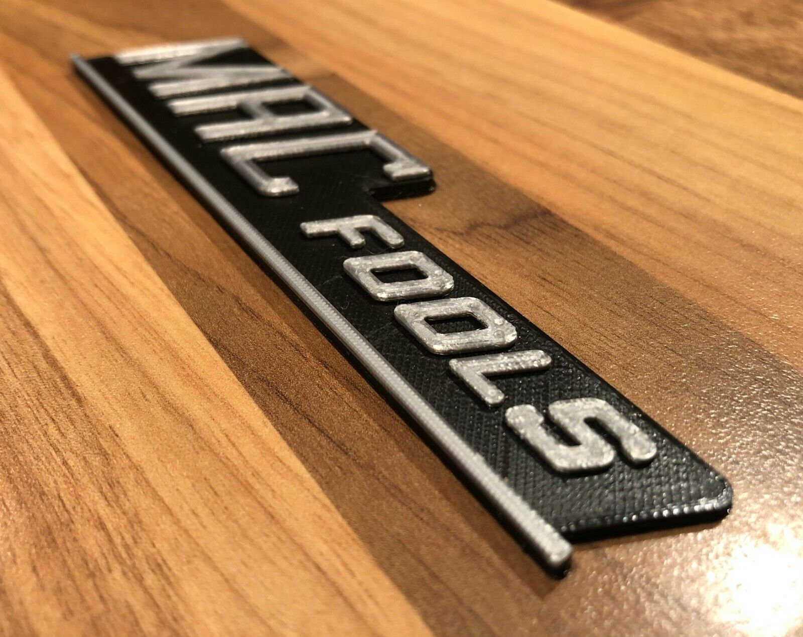 Mac Fools Tools Badge Emblem