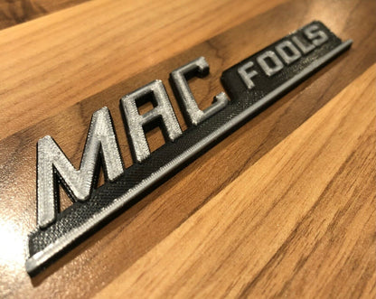 Mac Fools Tools Badge Emblem