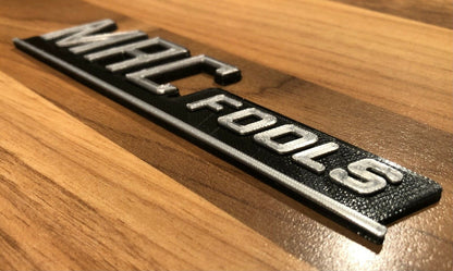 Mac Fools Tools Badge Emblem