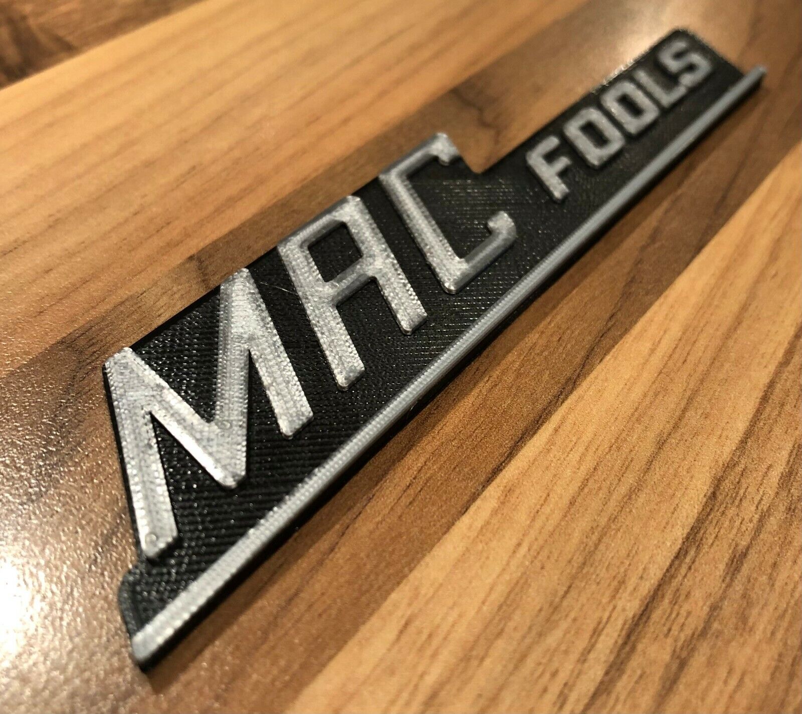 Mac Fools Tools Badge Emblem