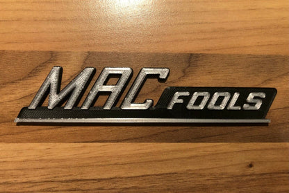 Mac Fools Tools Badge Emblem