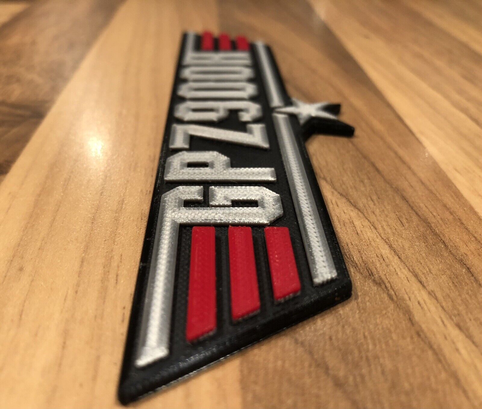 GPZ900R Top Gun kawasaki Badge Emblem 