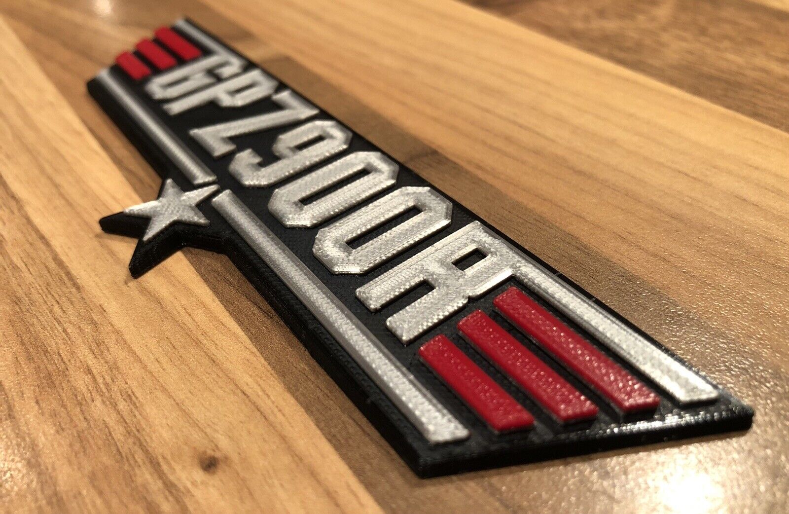 GPZ900R Top Gun kawasaki Badge Emblem 