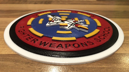 Top Gun Movie United Stated Navy Fighter Weapons School Emblem Badge Plaque Motif