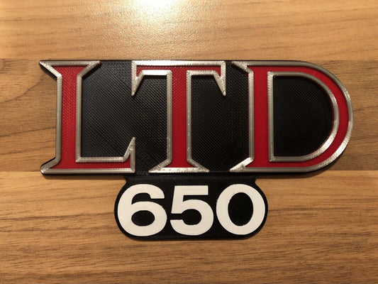 z650 LTD Kawasaki Badge Emblem