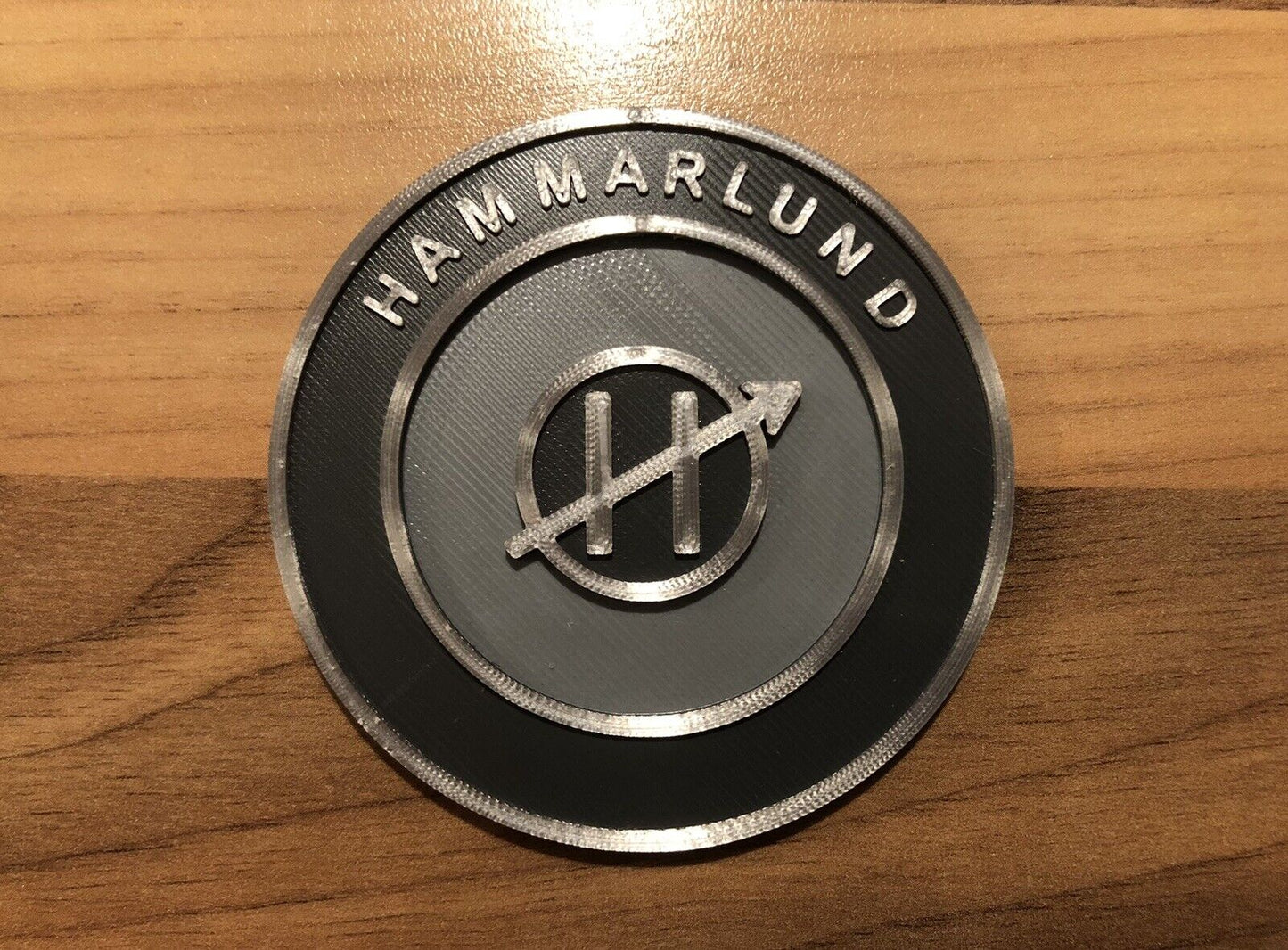 Hammarlund HAM Radio Badge Emblem