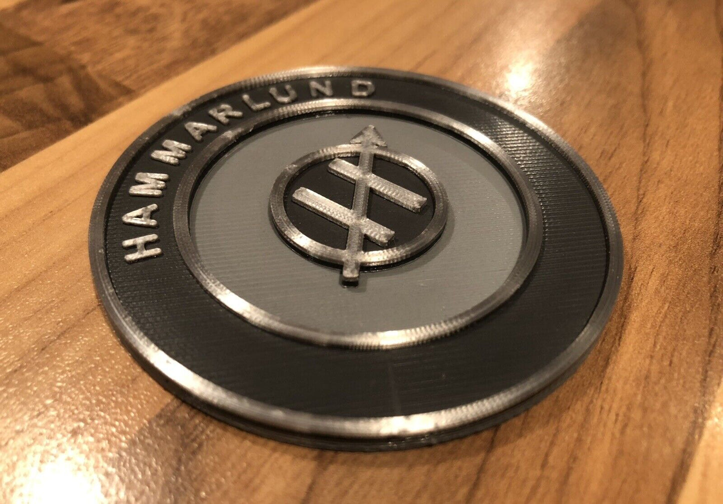 Hammarlund HAM Radio Badge Emblem