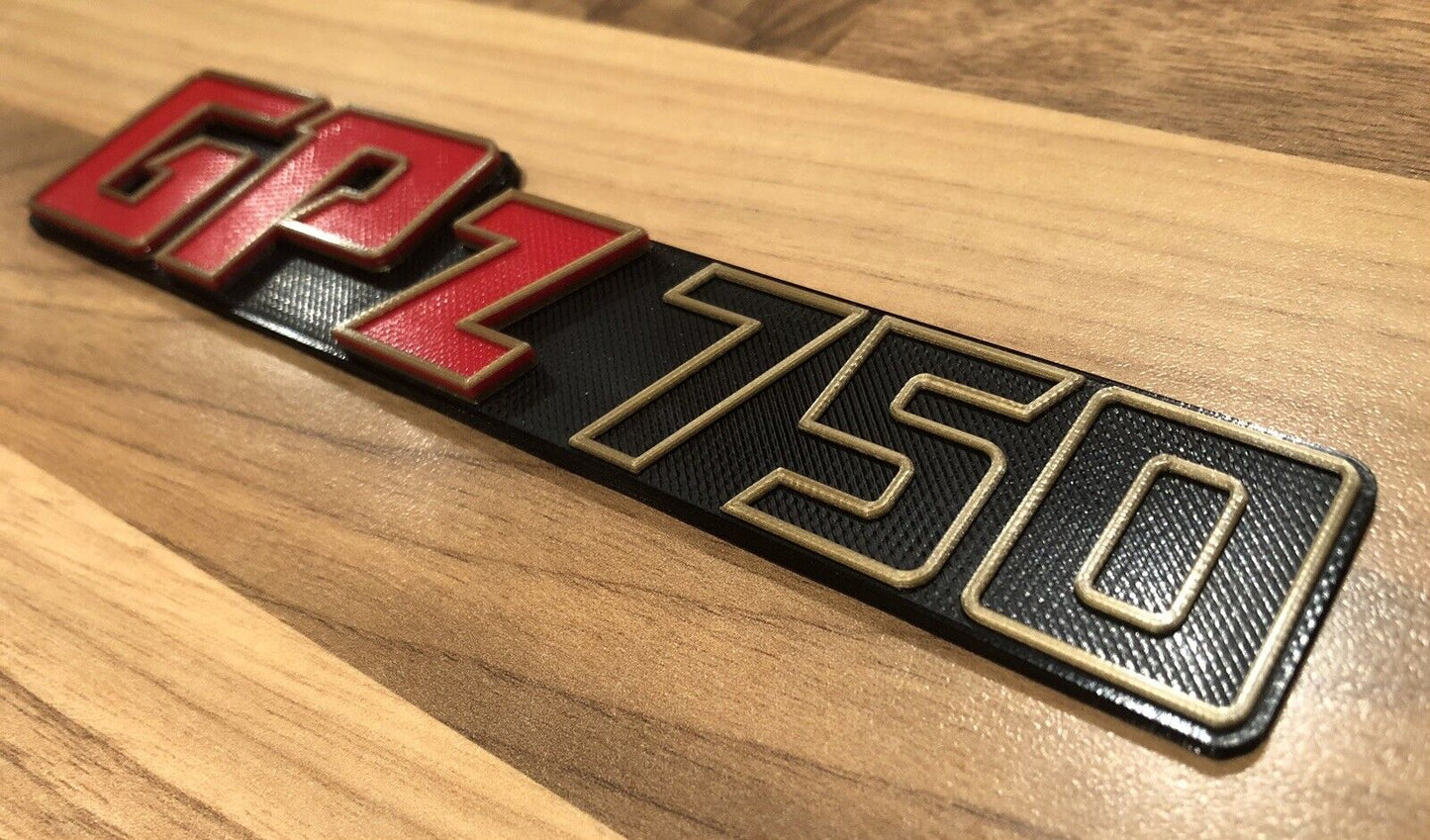 GPZ 550 Kawasaki Badge Emblem