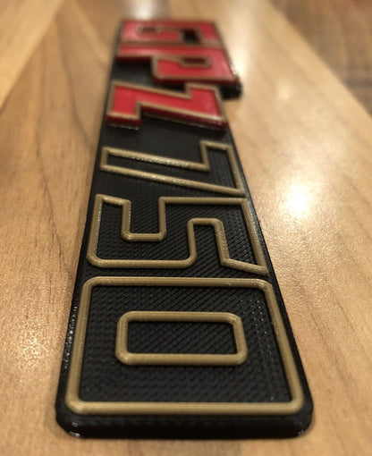 GPZ 550 Kawasaki Badge Emblem