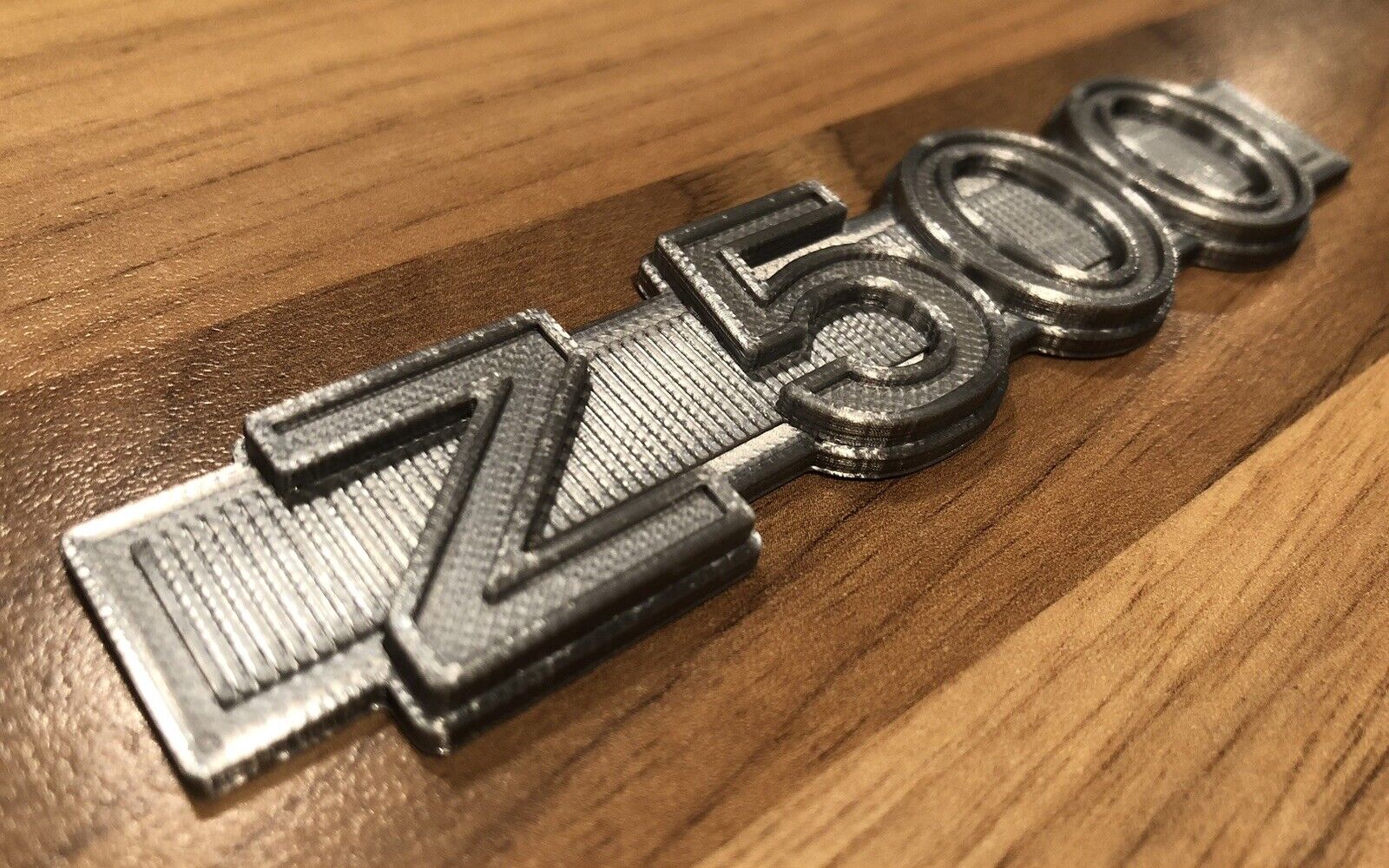 z500 Kawasaki Badge Emblem Silver