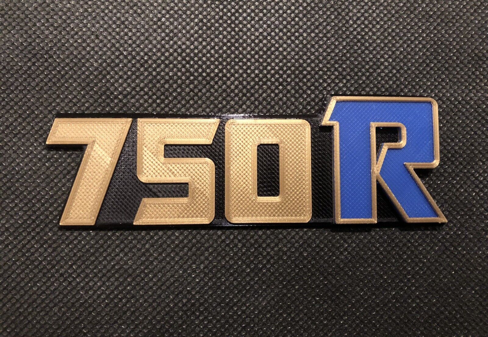 750R Kawasaki badge Emblem