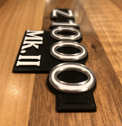 z1000 mark 2 mk.II Twin B1/2/3/4  kz1000 Side Panel Badge Emblem 1000 for Kawasaki Z KZ