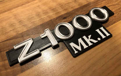 z1000 mark 2 mk.II Twin B1/2/3/4  kz1000 Side Panel Badge Emblem 1000 for Kawasaki Z KZ