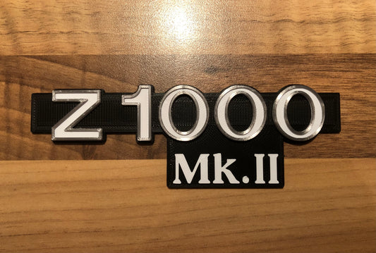 z1000 mark 2 mk.II Twin B1/2/3/4  kz1000 Side Panel Badge Emblem 1000 for Kawasaki Z KZ