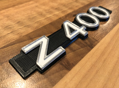 z400Four, Twin B1/2/3/4  kz400 Side Panel Badge Emblem 400 for Kawasaki Z KZ KH