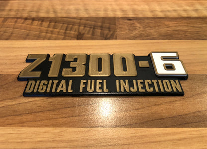 Z1300-6 DFI Digital Fuel Injection Badge Z1300 Emblem for Kawasaki Z1 Z5