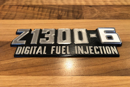 Z1300-6 DFI Digital Fuel Injection Badge Z1300 Emblem for Kawasaki Z1 Z5